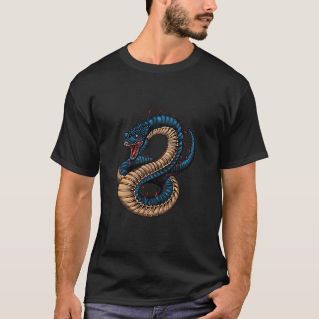 Furchtbarer Wyrm T-Shirt (Vorderseite)