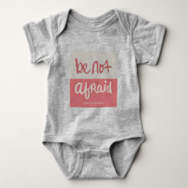Fürchte dich nicht baby strampler