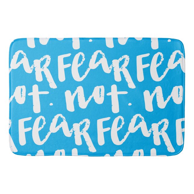 Fürchte dich nicht badematte (Vorderseite)