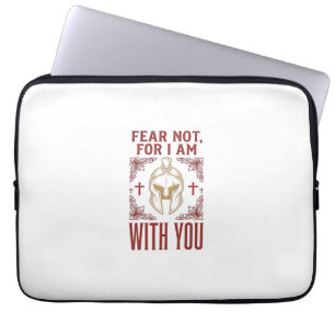 Fürchte dich nicht Christlicher Krieger Vintage T- Laptopschutzhülle