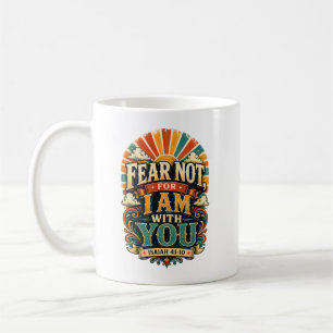Fürchte dich nicht, christliches Vintage-Geschenk, Kaffeetasse