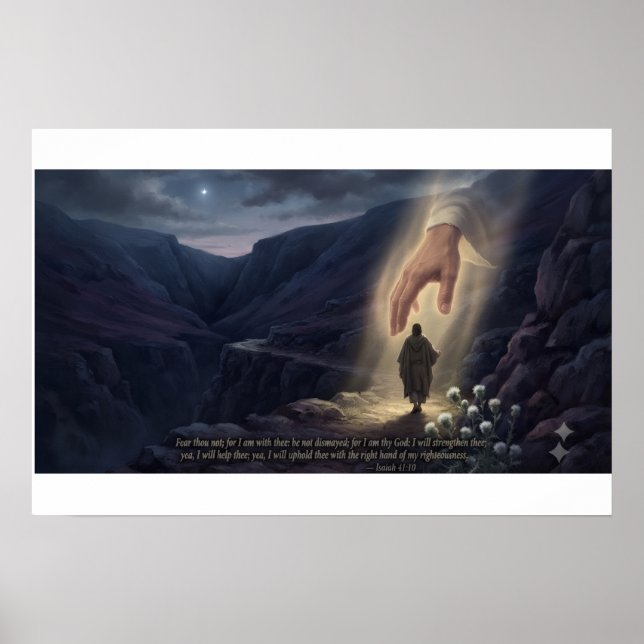 Fürchte dich nicht, denn ich bin bei dir Poster |  (Vorne)