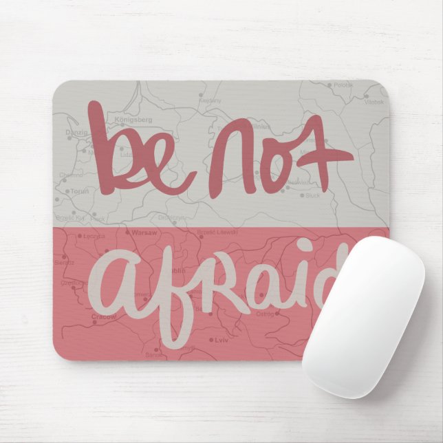 Fürchte dich nicht mousepad (Mit Mouse)
