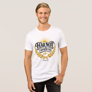 Fürchte dich nicht Tri-Blend shirt