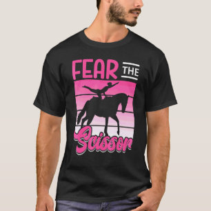 Fürchte die Schere Pferdeturnen Reitsport T-Shirt