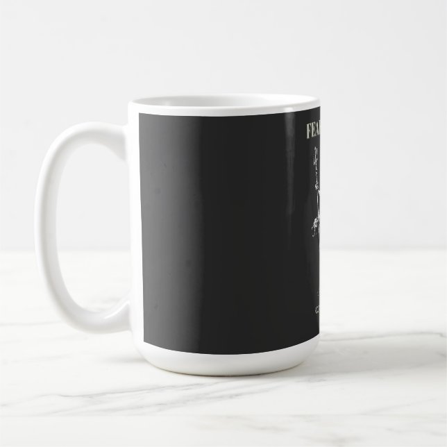 Fürchte die Tiefe – Poseidon Mythisch  Kaffeetasse (Links)