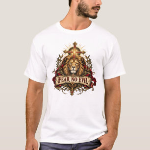 Fürchte kein Übel Heiliges christliches Emblem-T-S T-Shirt