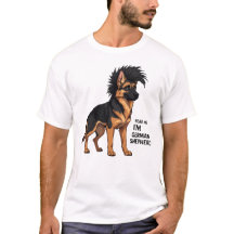 Fürchte Mich, ich bin ein Deutscher Schäferhund |