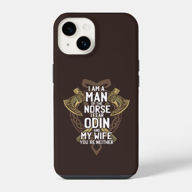 Fürchte Odin  iPhone Hülle (Rückseite)