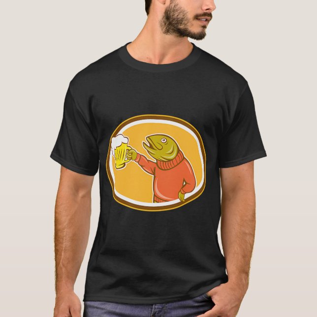 Furchteinflößender Orca T-Shirt (Vorderseite)