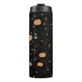 Furchteinflößender Wein für Halloween Noir Thermosbecher