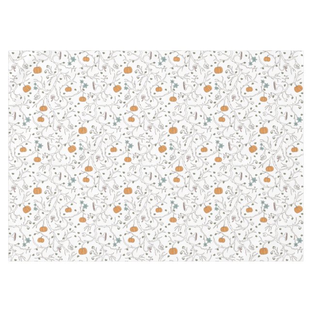 Furchteinflößender Wein für Halloween Tischdecke (Vorderseite (Horizontal))