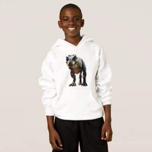**"Furchteinflößendes Grinsen: Der schmunzelnde T- Hoodie