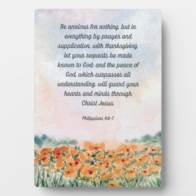 Fürchten Sie auf nichts Bibelverse Artwork-12x18 Fotoplatte (Vorderseite)