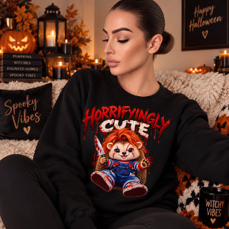 Fürchterlich süßer Halloween-Igel Sweatshirt