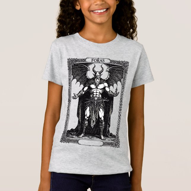 Fürchterlicher Okkulter Dämon T-Shirt (Vorderseite)