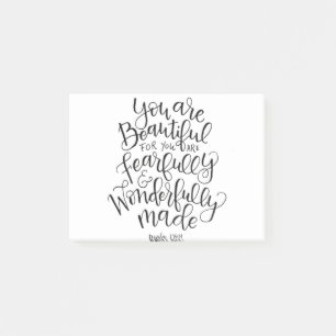 Furchterregend Wunderschön Post-it Klebezettel