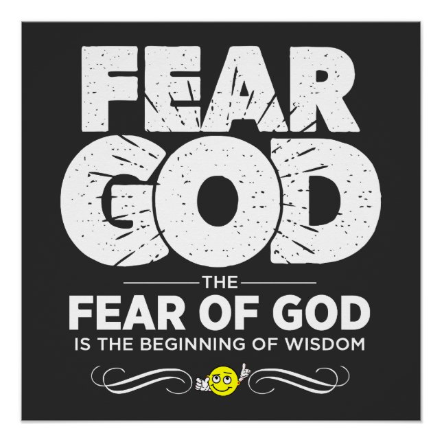 Furchtgott Poster (Vorderseite)