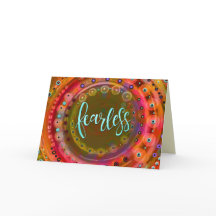 Furchtlos bunt whimsical Modern Trendy Fun