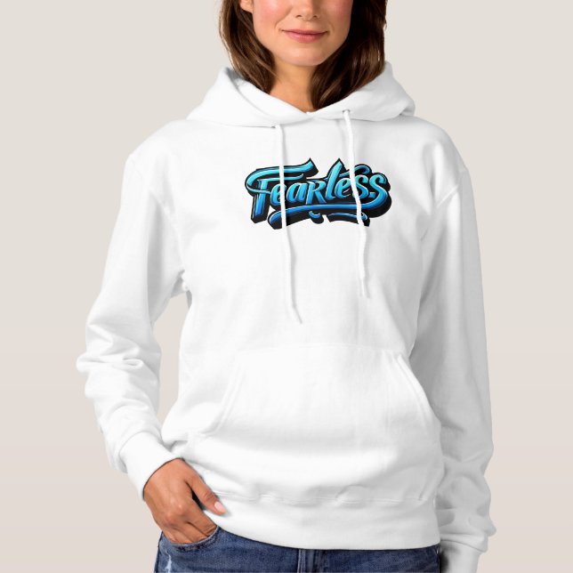 furchtlos hoodie (Vorderseite)