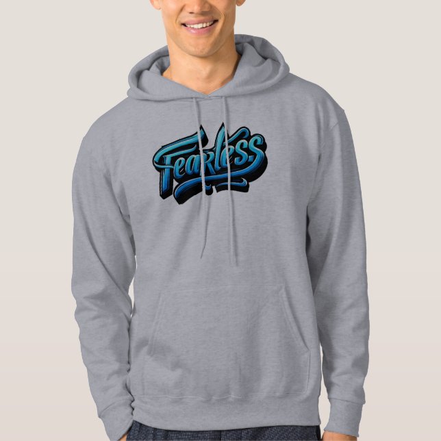 furchtlos hoodie (Vorderseite)