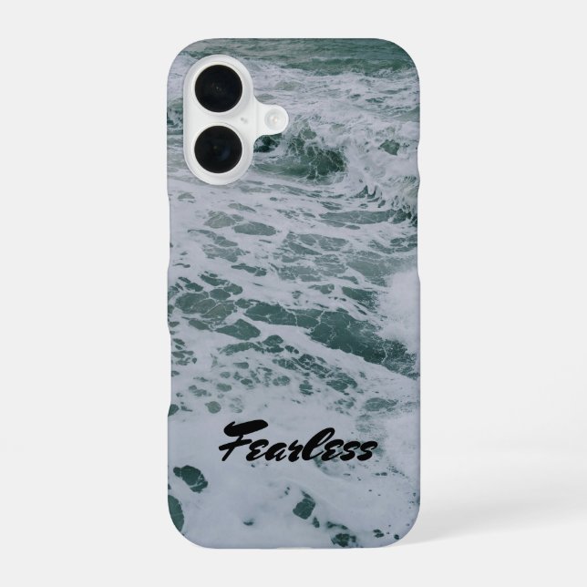 Furchtlos  iPhone 16 hülle (Rückseite)