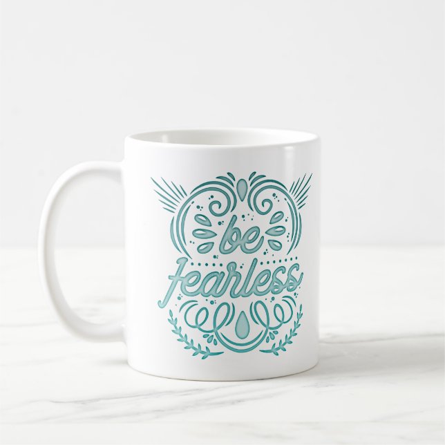 furchtlos sein kaffeetasse (Links)