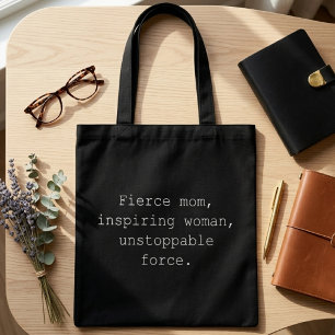 Furchtlose Mutter Inspirierende Frau Unaufhaltsame