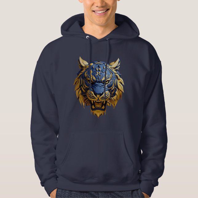 Furchtlose Serie: Tiger Hoodie (Vorderseite)