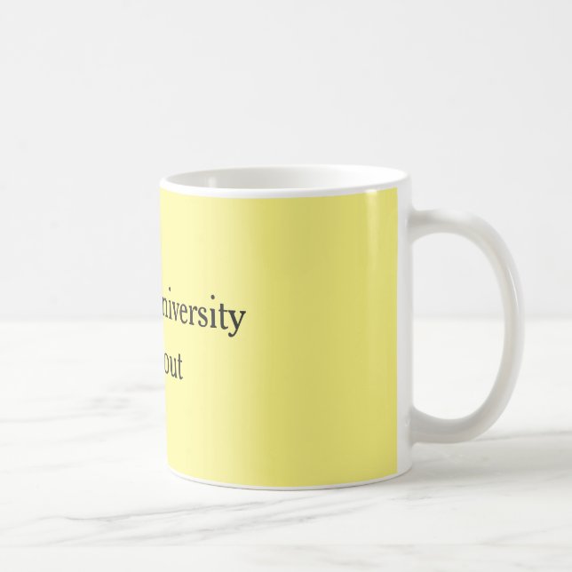 Furchtlose Zitat-Kaffee-Tasse Kaffeetasse (Rechts)