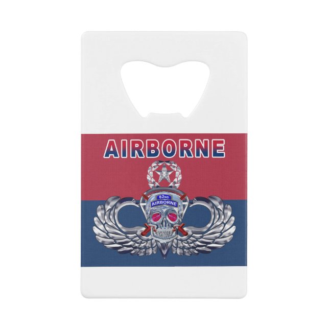 Furchtloser 82. Im Flugzeug Geschäftsbereich Geldbeutel Flaschenöffner (Vorderseite)