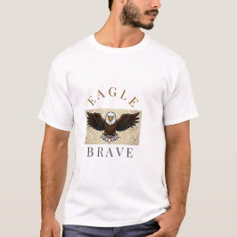 Furchtloser Adler – Symbol für Stärke & Mut T-Shir T-Shirt