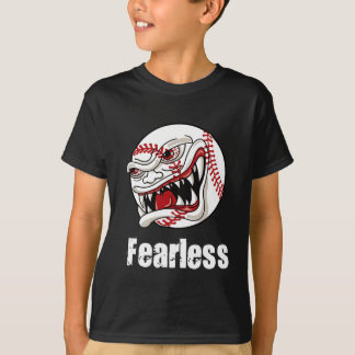 Furchtloser Baseball-T - Shirt