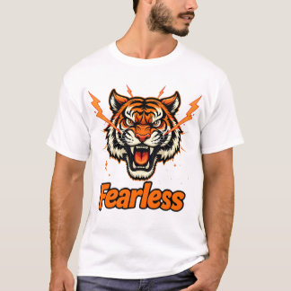 Furchtloser Löwe – Kühnes Streetwear-Design T-Shirt
