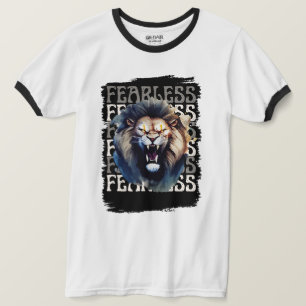 Furchtloser Roar - kühne Löwe T-Shirt