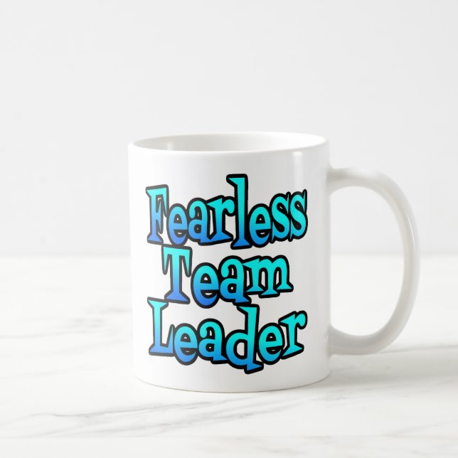 Furchtloser Teamleiter Kaffeetasse (Rechts)