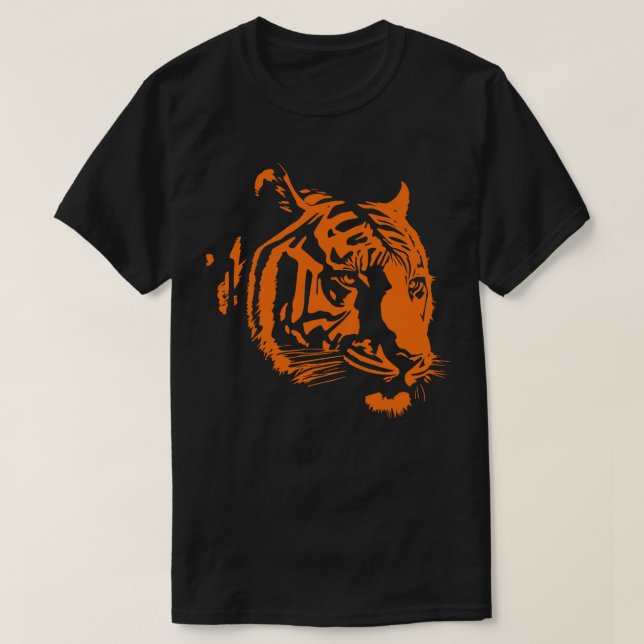 furchtloser Tiger T-Shirt (Design vorne)