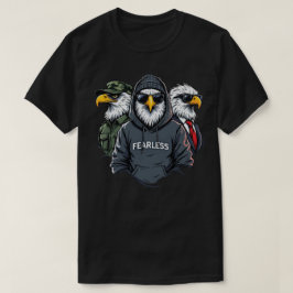 Furchtloses Adlerviertel - mutiges und kraftvolles T-Shirt