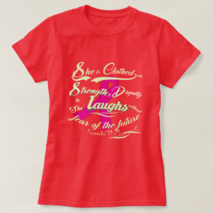 Furchtloses Brustkrebsbewusstsein T-Shirt