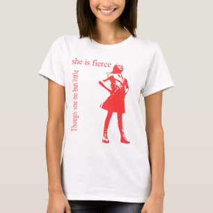 Furchtloses Mädchen T - Shirt