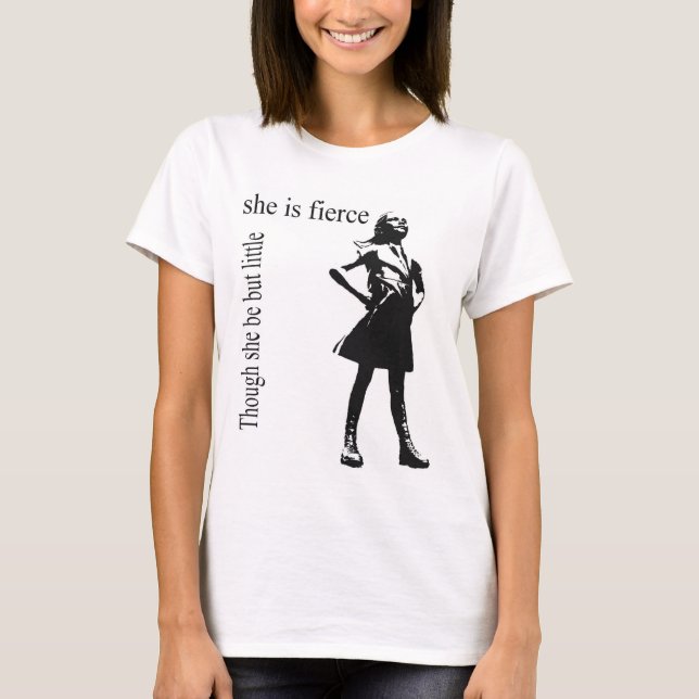 Furchtloses Mädchen T - Shirt (Vorderseite)