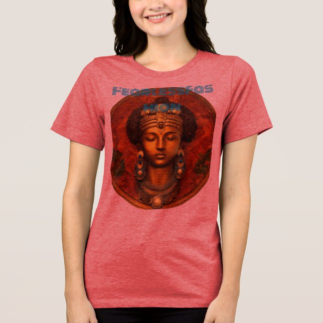 FurchtlosMode Tri-Blend Shirt (Vorderseite)