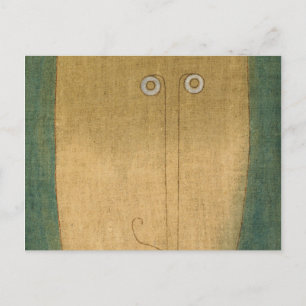 Furchtmaske, 1932 von Paul Klee Postkarte