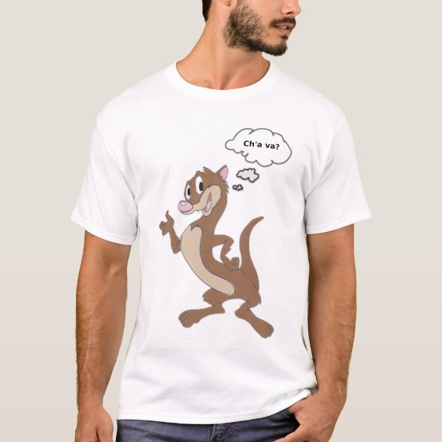 Furet-T-Shirt "Geht's?" T-Shirt (Vorderseite)