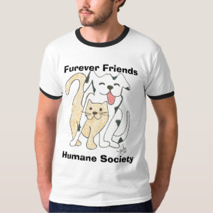 Furever Freund-menschliches T-Shirt