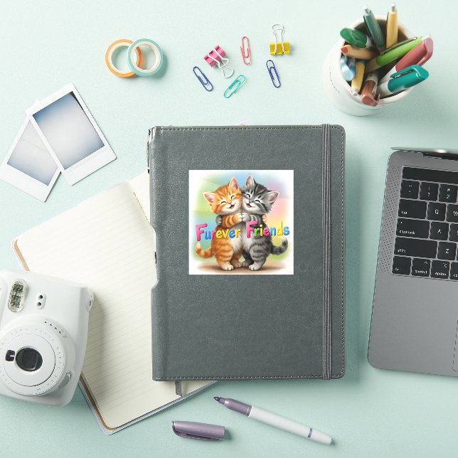 Furever Freunde Aufkleber (iPad Hülle)