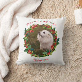 FURever in meinem Herzen Weihnachts-Haustier Vorla Kissen