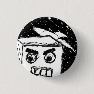 Furies Fast KARL der Roboter mit Rakete im All Button