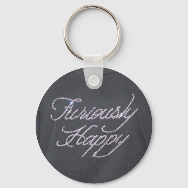 Furiful Happy Schlüsselanhänger (Vorderseite)