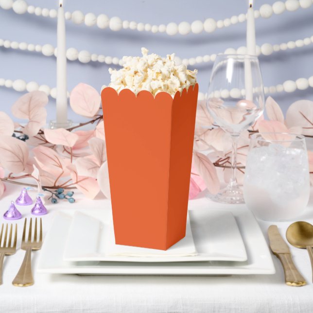 Furious Fox rote Popcorn-Geschenkbox Geschenkschachtel (Hochzeit)